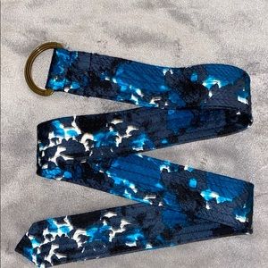 J. Crew Silk Tie Belt